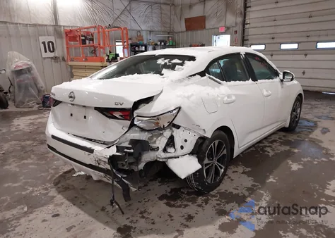 2021 Nissan Sentra Sv Xtronic Cvt из США, поврежденный, VIN 3N1AB8CV0MY264841